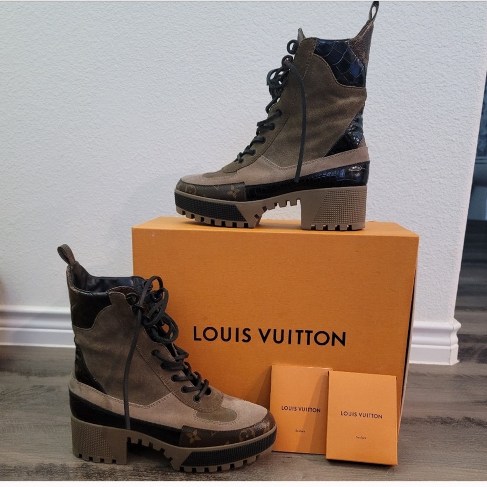 Louis Vuitton desert boots